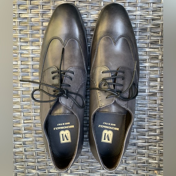 Bruno Magli Leather Lace Up Dress Shoes, Size 10 NEW main image 4